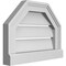 Ekena Millwork Octagonal Top Surface Mount PVC Gable Vent w/ 2"W x 2"P Brickmould Sill Frame, 16"W x 12"H GVPOT16X1203SF - alternate 3